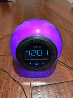 iHome Color-Changing LED Alarm Clock