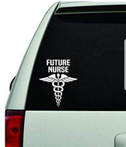 Future Nurse Decal Sticker