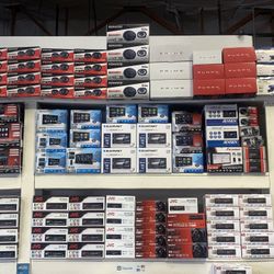 Stereos , Speakers, Amplifiers , Subwoofers 