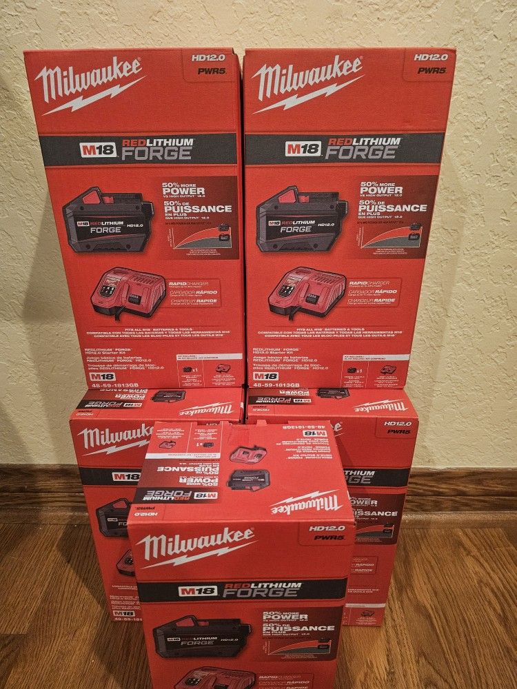 Milwaukee Forge 12.0 Battery and charger
