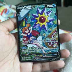 Mint Starmie V Pokémon Card 