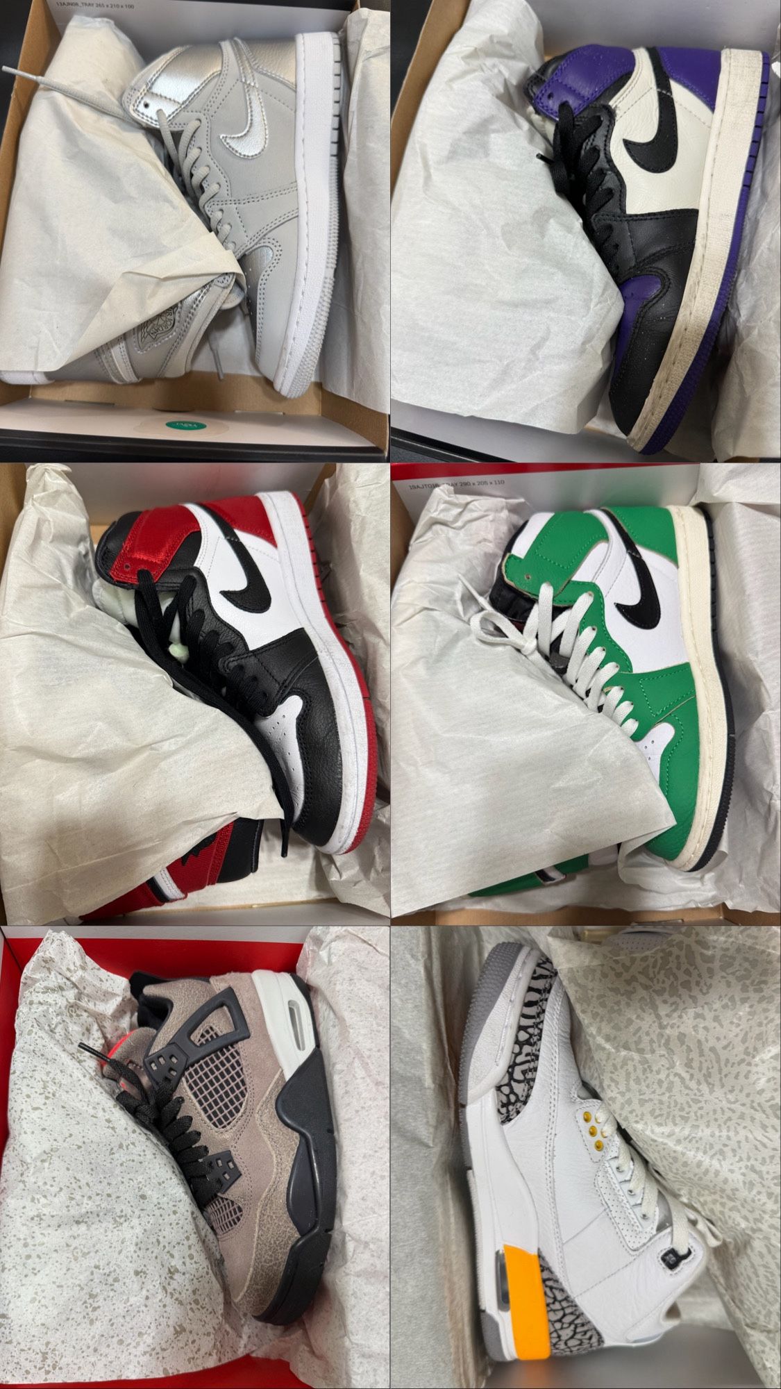 Size 4.5 Gradeschool Jordans / Kobes