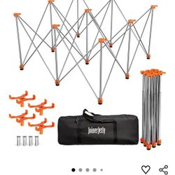 Brand New 4'x4' Heavy Duty Portable Folding Workstand - 3,500 lbs Capacity