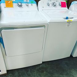 NEW GE WASHER AND DRYER SET $999 1 Year Warranty