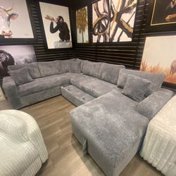 Grey And More Colors  Available Pull out Couch Onsale $1499 