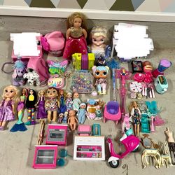 Collection Of Toys For Girls