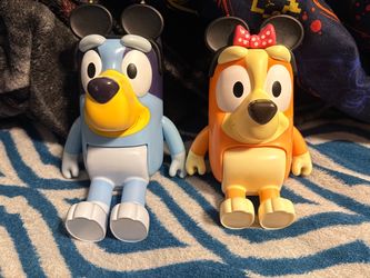 Bluey & Bingo Disney Parks Viny Figures Set