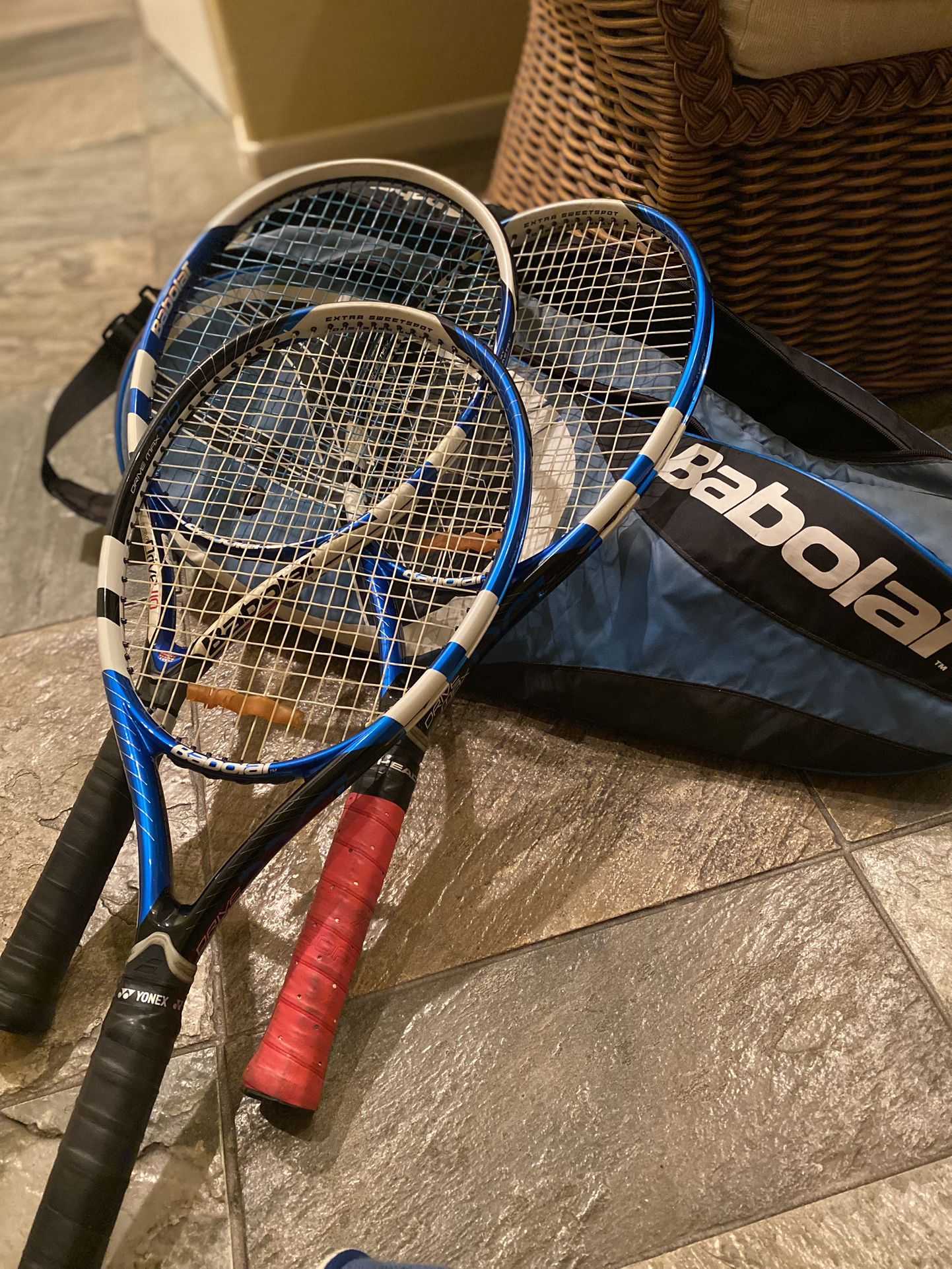 Babolat tennis racket + Tennis bag 