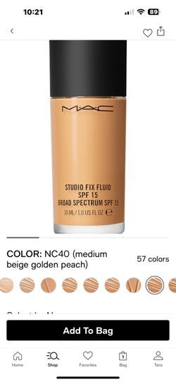 MAC NC 40 Foundation