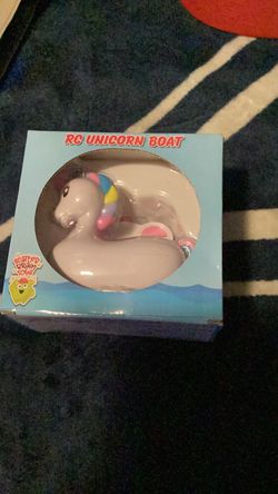 RC Remote Control Unicorn Boat new sealed