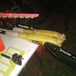 Pole Saw  And Hedger