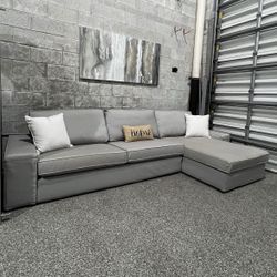 Light Gray Sectional 