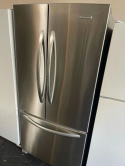 KitchenAid 3-Door Fridge Stainless Steel FrenchDoor