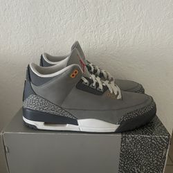 Jordan 3 Cool Grey Size 12 