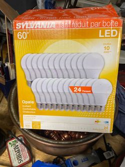 Sylvania 60W LED A19 Bulbs 24-Pack