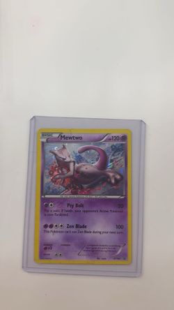 Pokémon Mewtwo TCG XY101 Promo Card LP Condition
