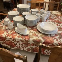 95 Piece- Carlion Fine China Japan Andover Pattern 482