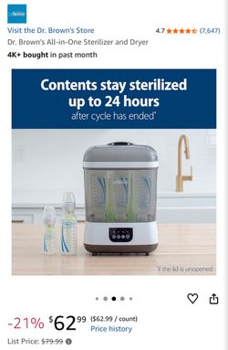 Dr. Brown's All-in-One Sterilizer and Dryer