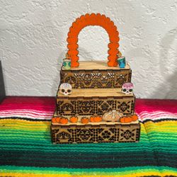 Mini altar Para Día De Muertos