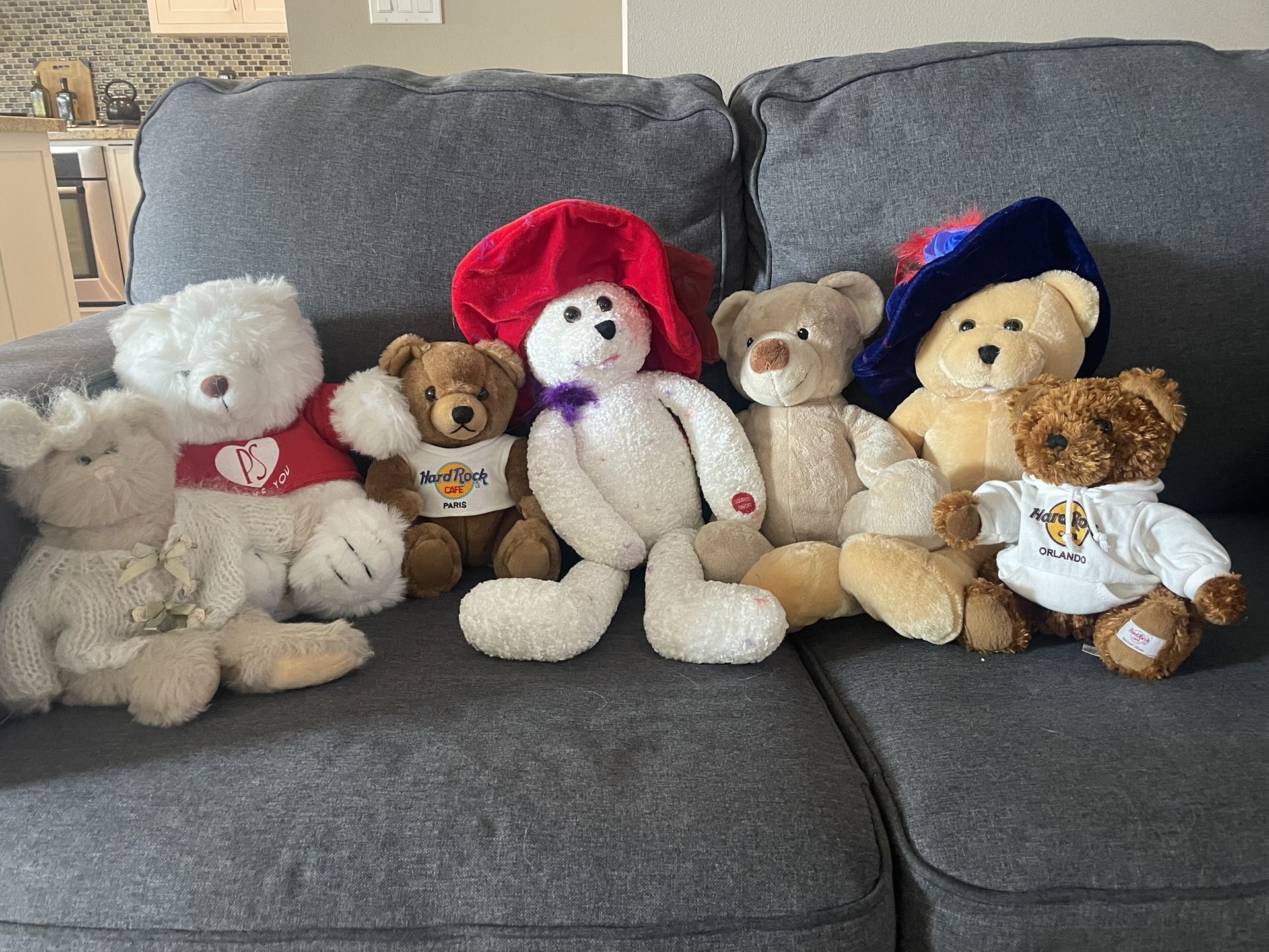 Teddy Bears $5 Ea Musical, Hard Rock…
