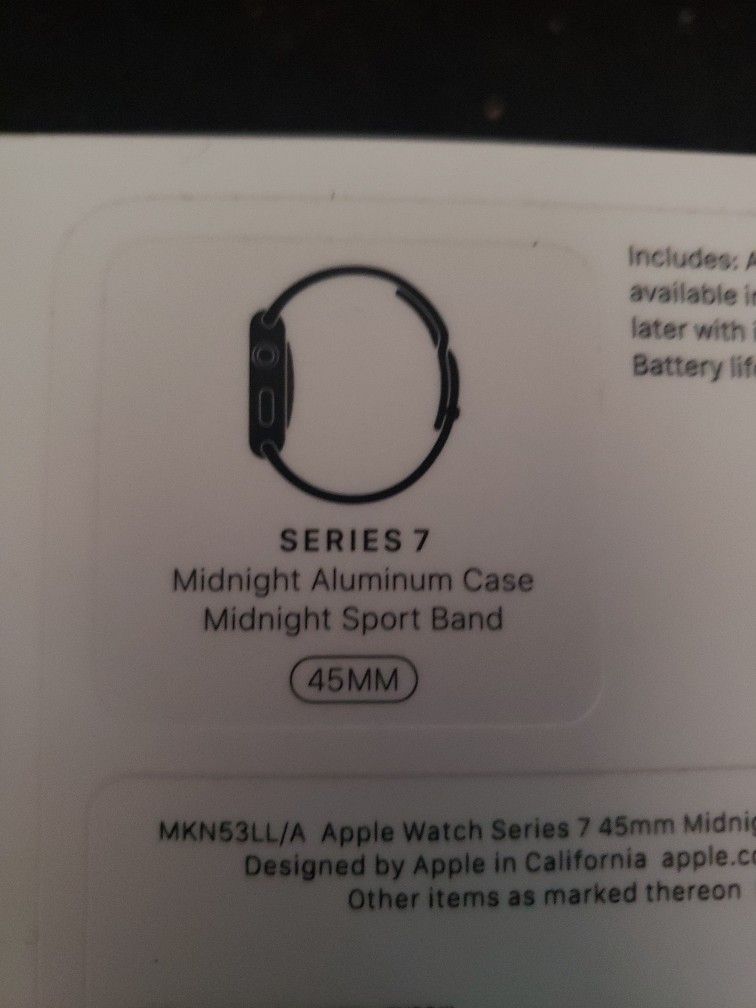 Apple Watch Series 7 45mm Gps