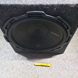 15" Rockford Fosgate + Rockford Fosgate Amplifier XL (Super Clean Bass)