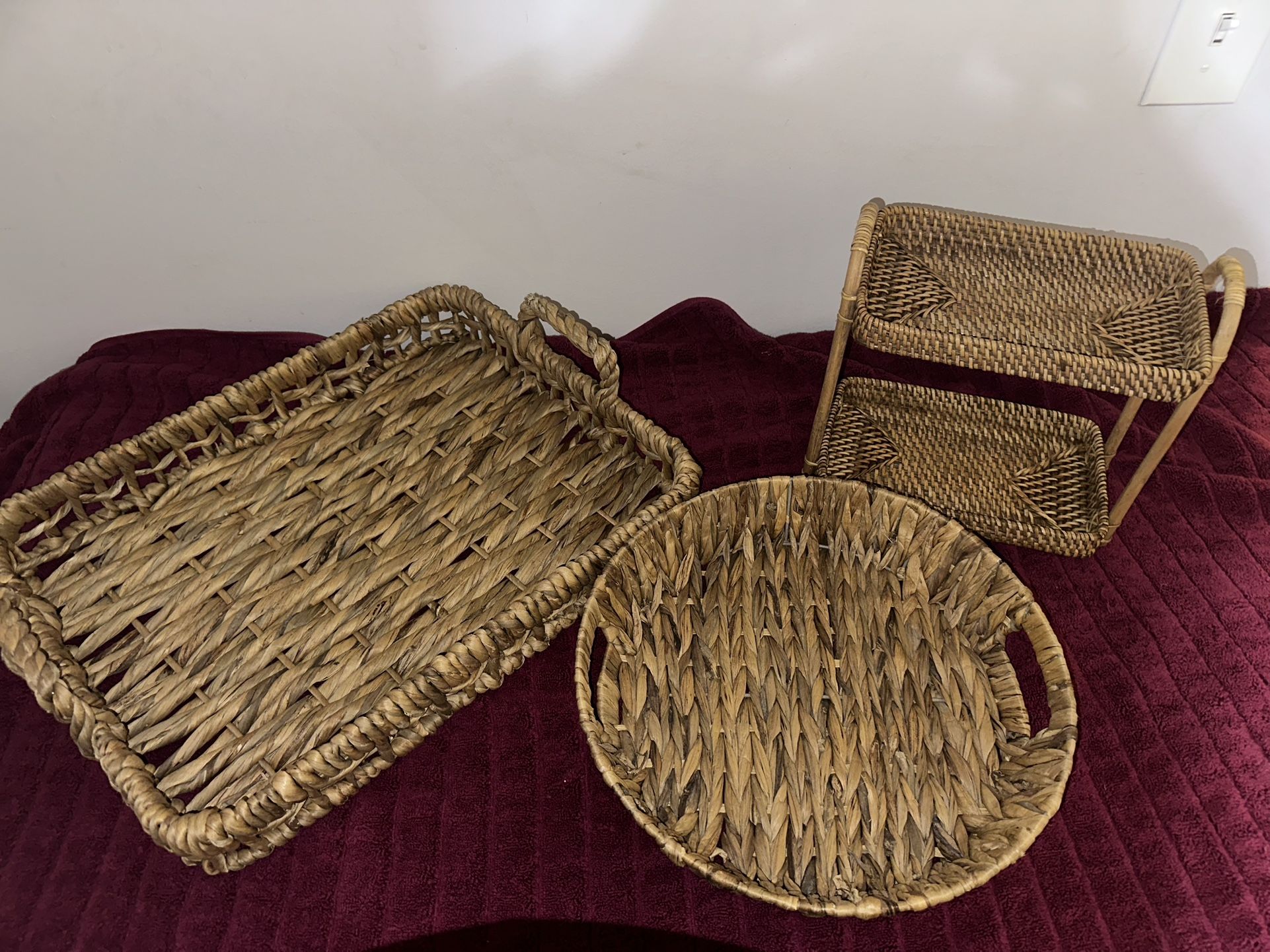 Wicker Baskets And Storage 