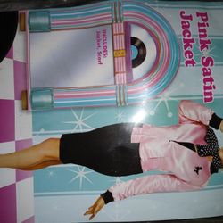 Pink Satin Jacket Costume
