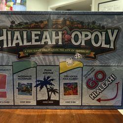 Hialeahopoly - NEW & SEALED Board game