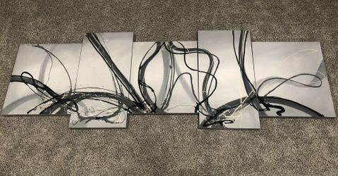 Modern Contemporary Canvas Wall Art $60 OBO