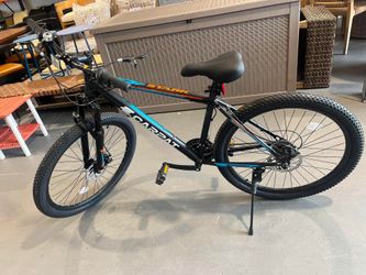 (Handle Broken) New 26 Inch Mountain Bike Shimano 21 Speed Dual Dis Brake Front Suspension For Women Men