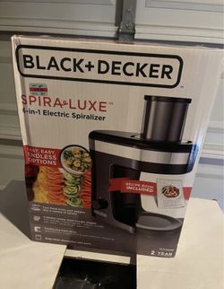 Black And Decker 6 In 1 Spiralizer 