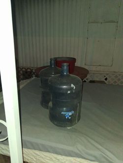 Sparklette drinking water containers