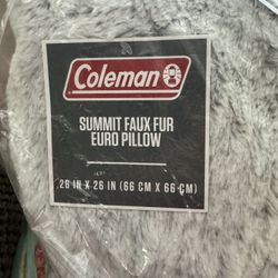 Coleman Faux Fur Pillow