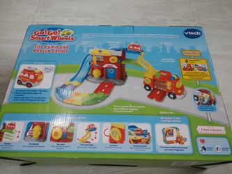 Vtech go go smart best sale wheels fire command rescue center