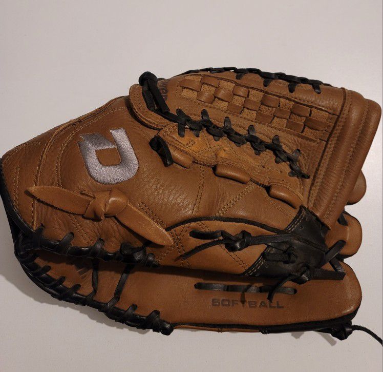 DeMarini Diablo A0725 DB13 Ecco Leather Softball Baseball Glove 13" RHT Brown