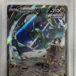 Rayquaza V PSA 10 : 194/203 : Evolving Skies Holo