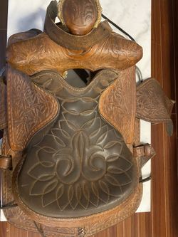 15" Tex Tan Hereford Roping Saddle
