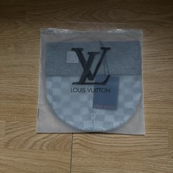 Embroidered Gray Beanie