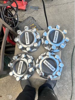 Ford F250 center caps