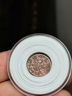 Nice 👍 ! 1661 Polish–Lithuanian Solidus – John II Casimir Ancient Copper Coin !!