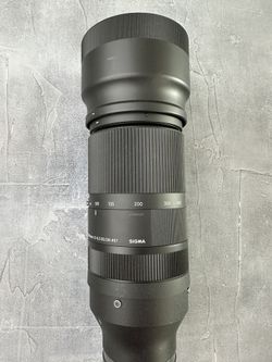 Sigma 100-400 Sony Lens