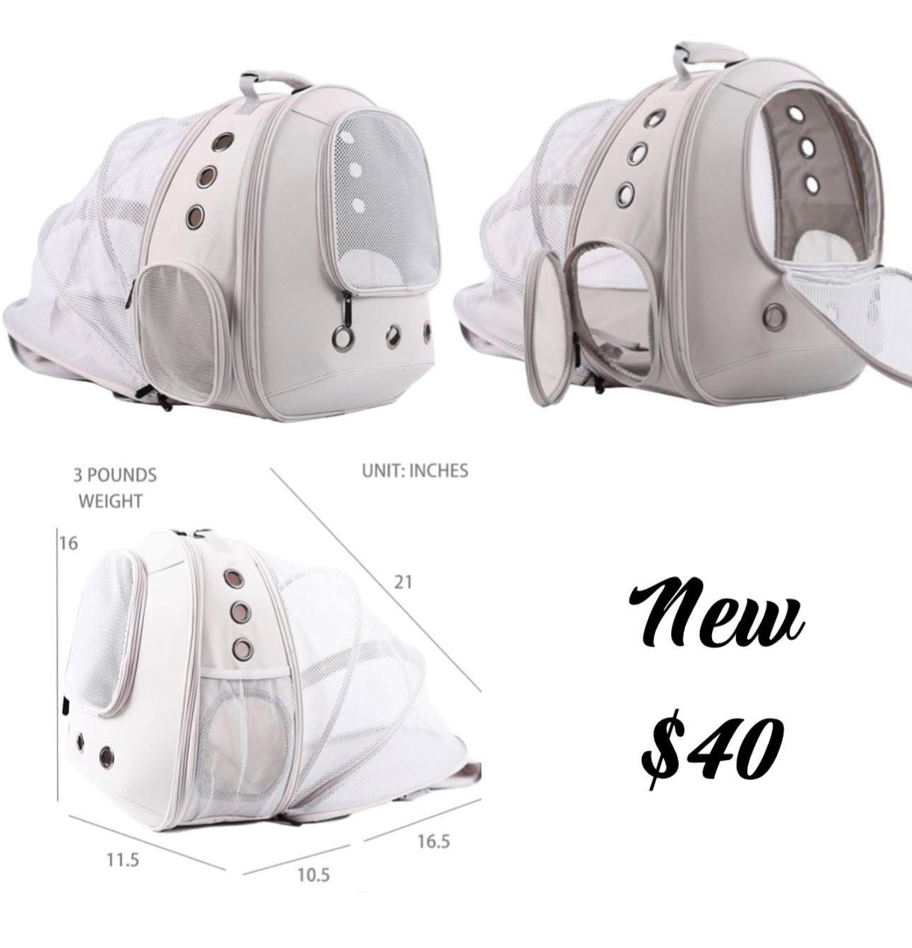 New Pet Carrier