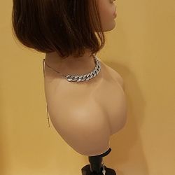Short Brown Straight Wig
