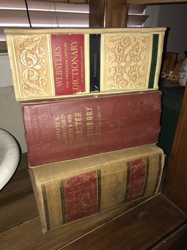 Antique Dictionaries