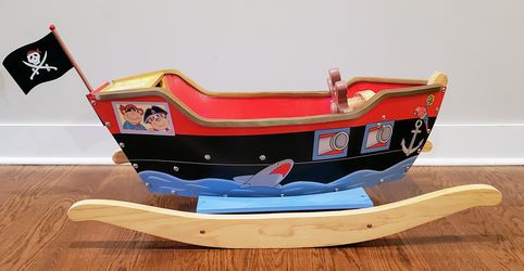 Teamson Kids- Little Captain Hook Rocker! Solid All Wood Construction!  Excellent Condition! for Sale in Lombard, IL - OfferUp