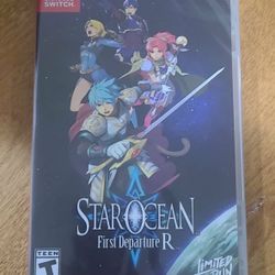 Star Ocean First Departure R For Nintendo Switch (BRAND NEW SEALED)