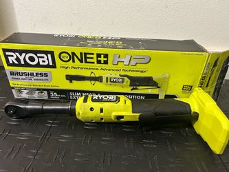 RYOBI ONE+ HP 18V Brushless Cordless 3/8 in. Extended Reach Ratchet (Tool Only)