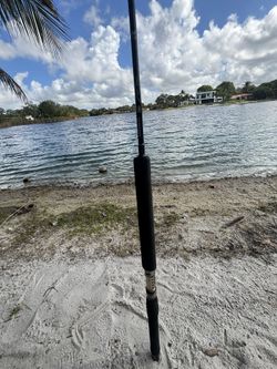 🐠 Preowned Shimano Terez 6’6” 3m50-150lb Heavy Conventional Rod 🔥 
