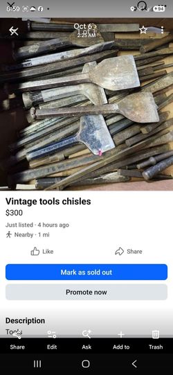 Vintage tools